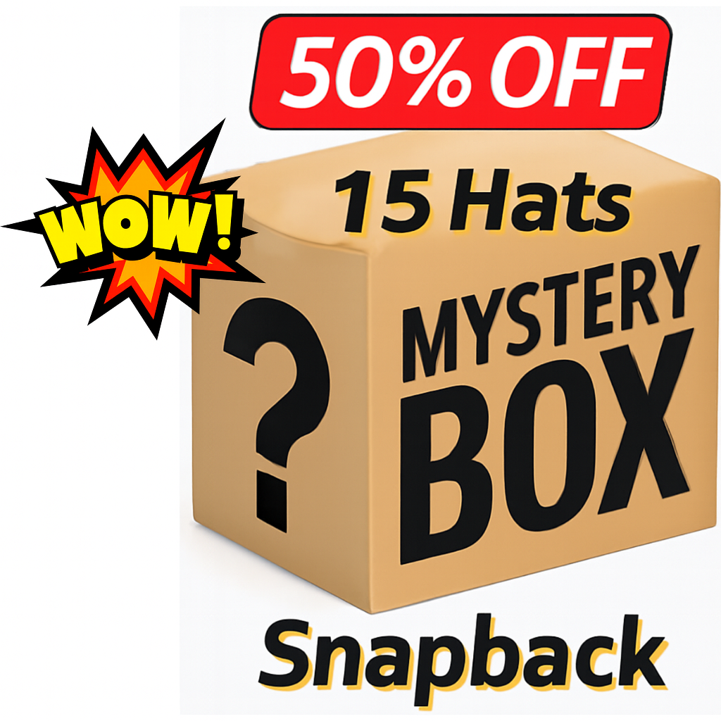 Mystery Hats Box - Randomly Picked Flat Snapback