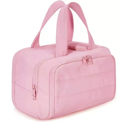 Large Capacity Travel Makeup Bag With Compartments