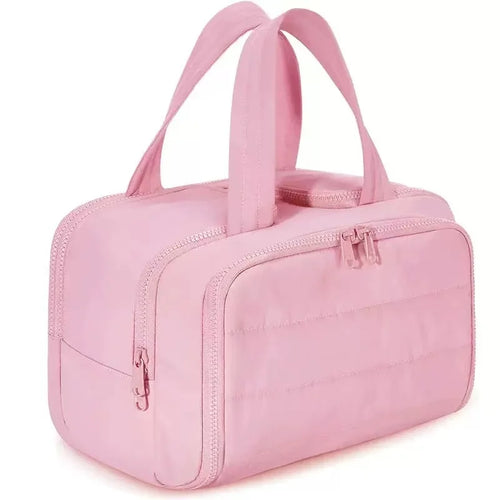Large Capacity Travel Makeup Bag With Compartments
