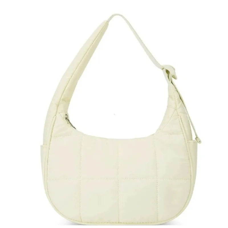 Quilted Puffer Shoulder Bag - BAGS