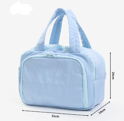 Large Capacity Travel Makeup Bag With Compartments