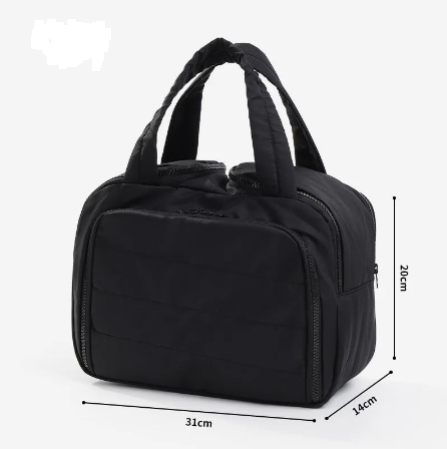 Large Capacity Travel Makeup Bag With Compartments