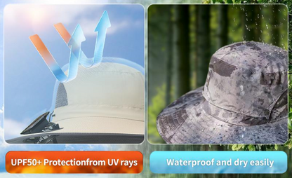 Solar Fan Outdoor Fishing Hat