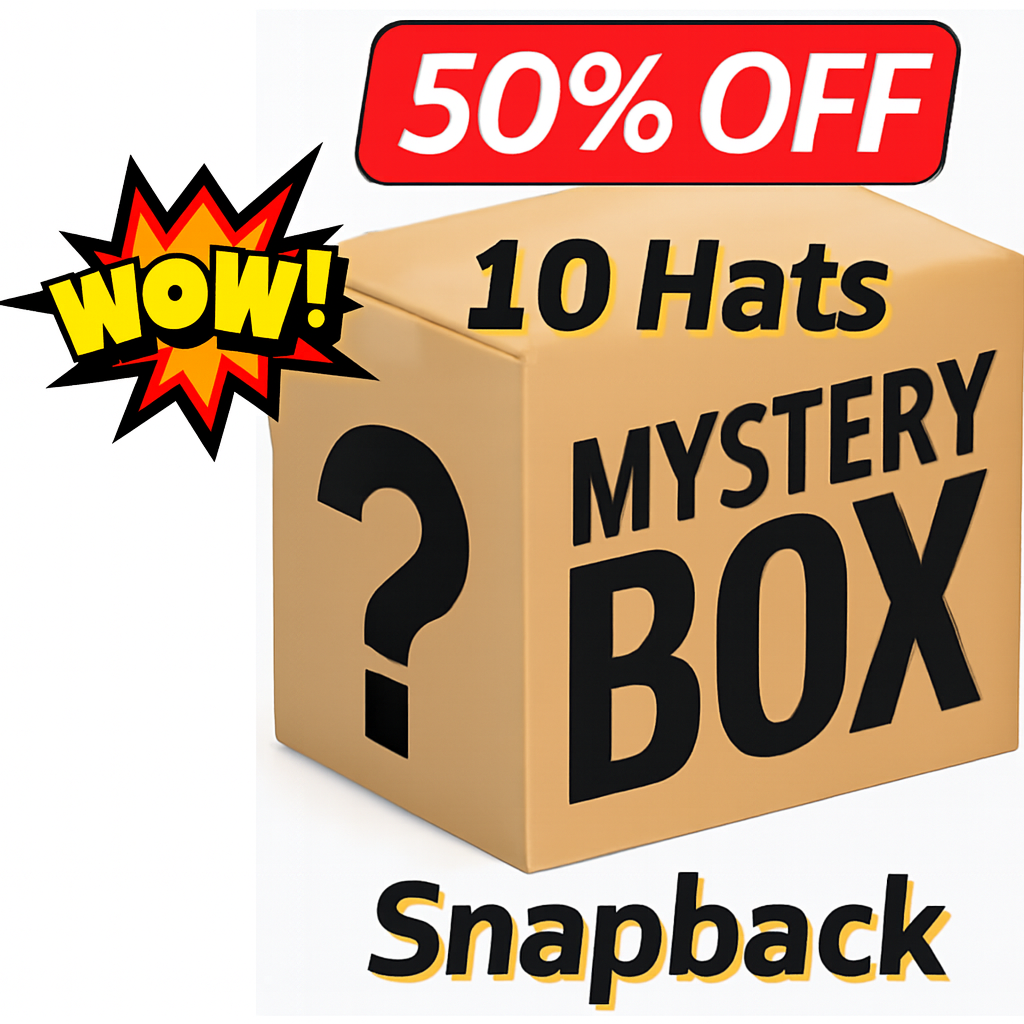Mystery Hats Box - Randomly Picked Flat Snapback