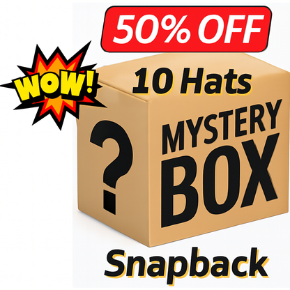 Mystery Hats Box - Randomly Picked Flat Snapback