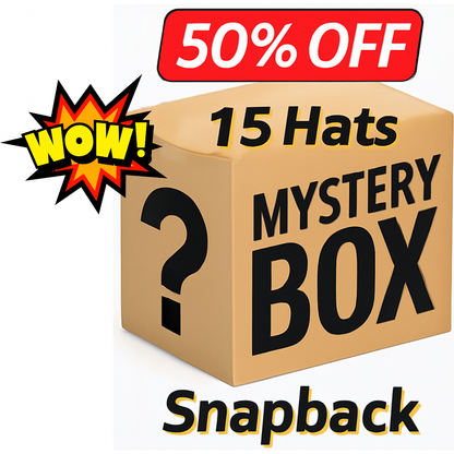 Mystery Hats Box - Randomly Picked Flat Snapback