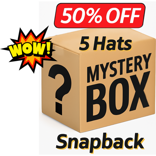 Mystery Hats Box - Randomly Picked Flat Snapback
